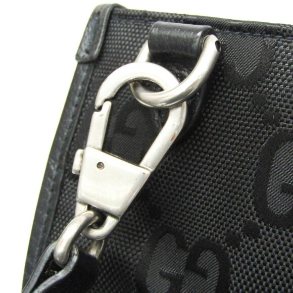 GUCCI Black Leather Shoulder Bag - Picture 8 of 16